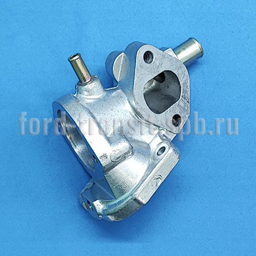Корпус термостата Форд Транзит (2.5) 84-00 (70 л.с., Lucas, 6178022)  купить в сети магазинов автозапчастей Транзит, цена 680 ₽