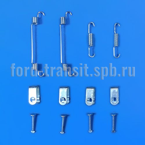 Солдатики задних колодок ручника Соллерс Атлант 22- (3507010R1040A)  купить в сети магазинов автозапчастей Транзит, цена 480 ₽