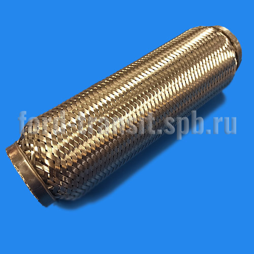 Гофра приемной трубы Форд Транзит 00-06 (FWD, RWD)  купить в сети магазинов автозапчастей Транзит, цена 1420 ₽