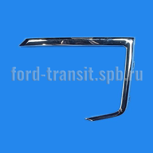 Накладка ПТФ Форд Транзит V363 T8 23- (R, LED, хром, P2W9-15A298-CA)   купить в сети магазинов автозапчастей Транзит, цена 1800 ₽