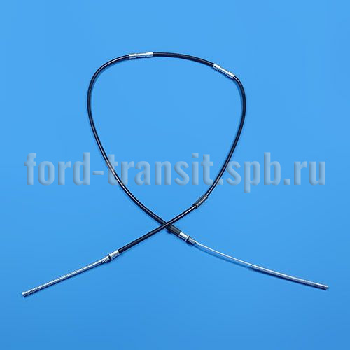 Трос ручного тормоза Форд Транзит 85-91 (130-190, DRW, 6151972)  купить в сети магазинов автозапчастей Транзит, цена 1450 ₽