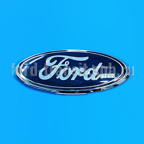 Эмблема "FORD" Форд Транзит 06-14 (передняя, дефект, 2112336)  купить в сети магазинов автозапчастей Транзит, цена 1840 ₽