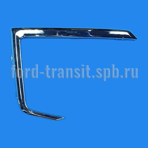 Накладка ПТФ Форд Транзит V363 T8 23- (L, LED, хром, P2W9-15A299-CA)   купить в сети магазинов автозапчастей Транзит, цена 1800 ₽